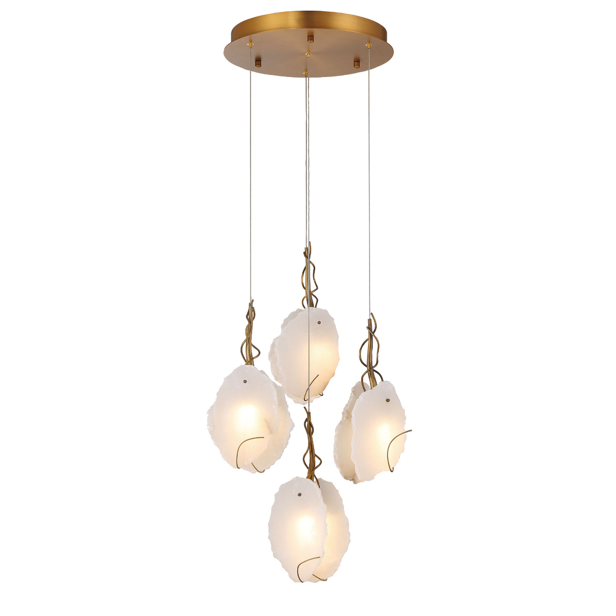 Подвесной светильник Delight Collection RP168421-4 matt gold bronze