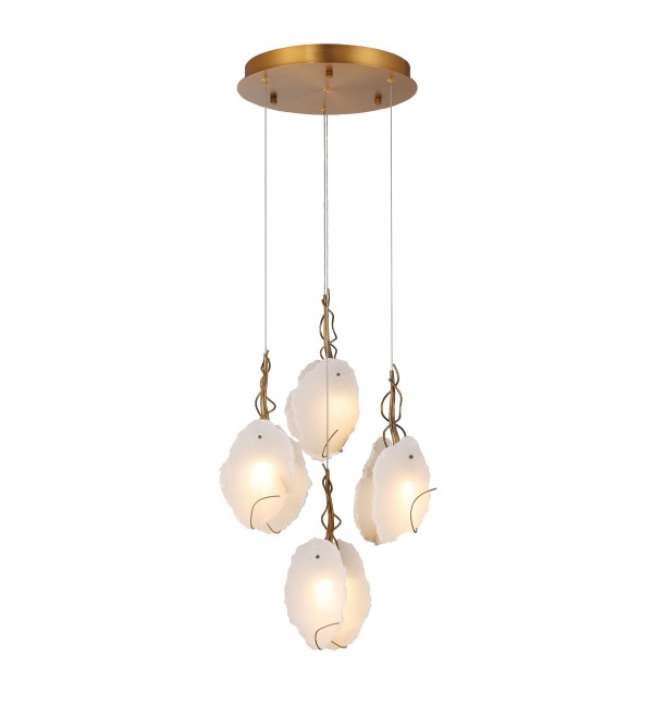Подвесной светильник Delight Collection RP168421-4 matt gold bronze