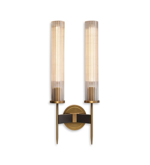 Настенный светильник Delight Collection Alouette 2 brass