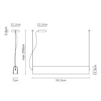 Подвесной светильник Fabbian Folio D80A0100