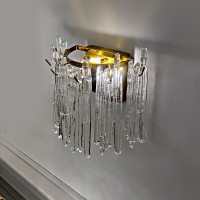 Настенный светильник Delight Collection Saint Roch 771331 gold/clear