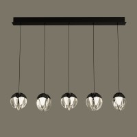 Подвесной светильник Delight Collection MD24001033-5B black/clear