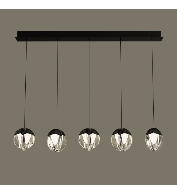 Подвесной светильник Delight Collection MD24001033-5B black/clear