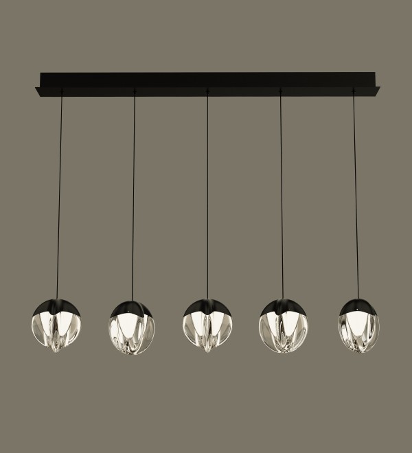 Подвесной светильник Delight Collection MD24001033-5B black/clear