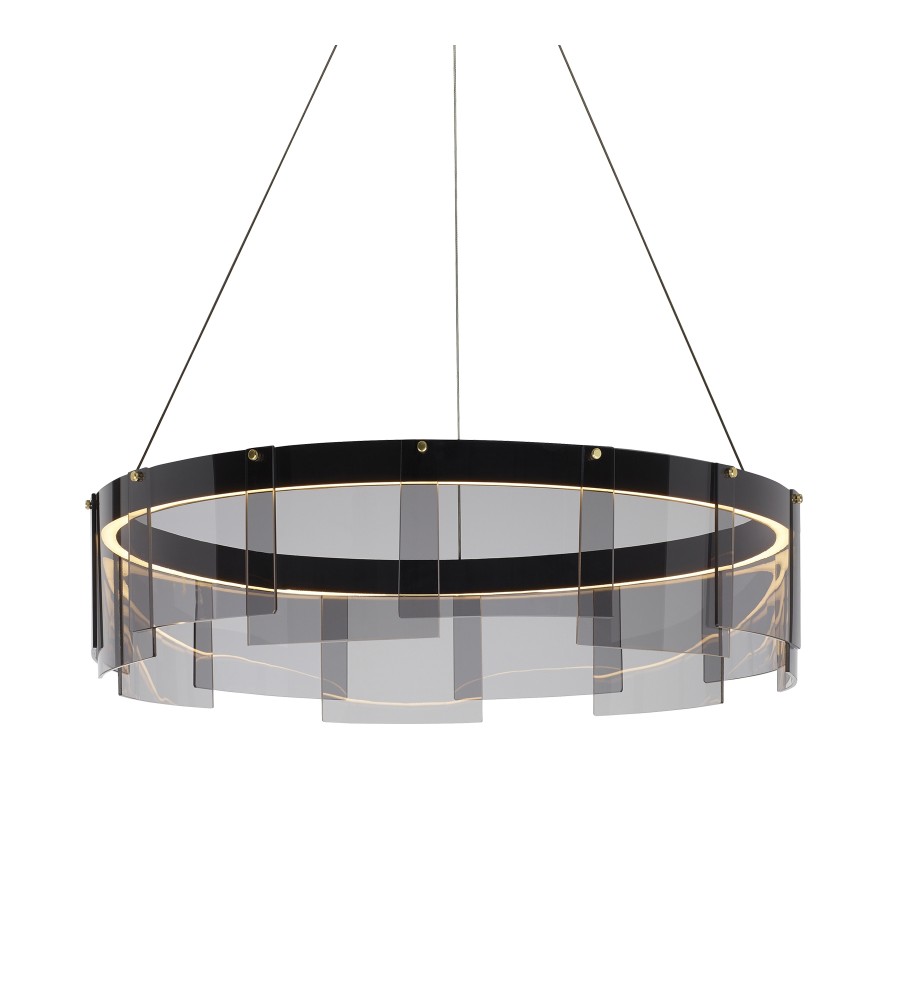 Люстра Delight Collection Stratos D8825P/M black/smoky