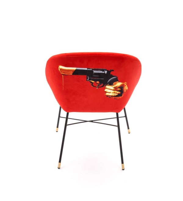 Обеденный стул Seletti Toiletpaper Furniture Revolver
