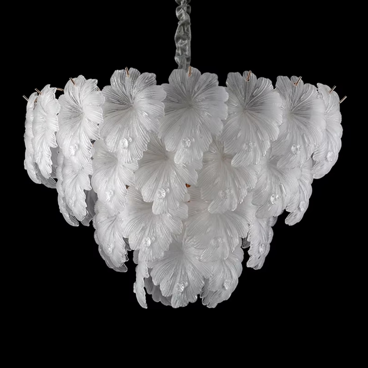 Люстра Delight Collection Crystal leaf 6302P/D800 gold/white