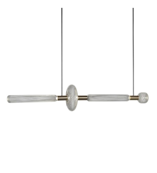 Подвесной светильник Delight Collection MJ6061P/D gold/clear