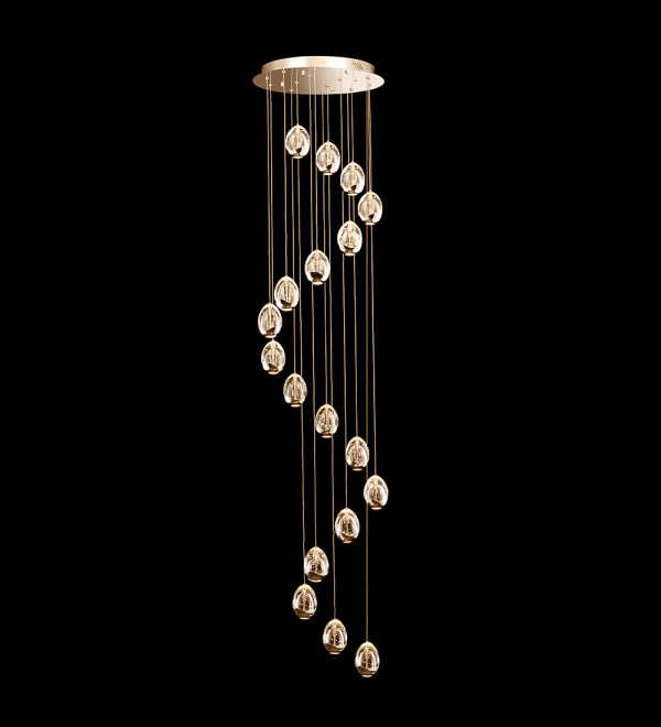 Подвесной светильник Delight Collection Terrene MD13003023-18A gold