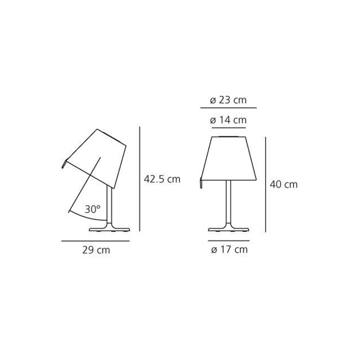 Настольная лампа Artemide Melampo 0710010A