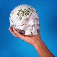 Статуэтка Seletti Kintsugi Skull