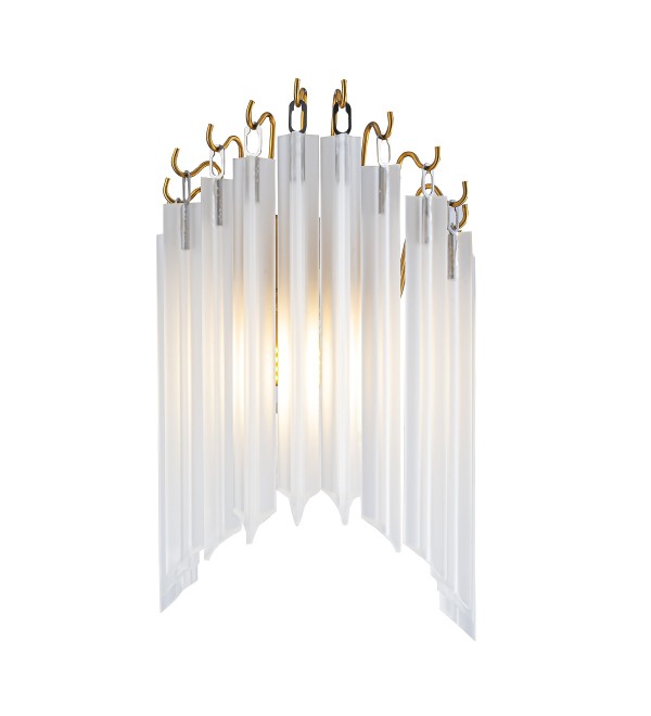Настенный светильник Delight Collection Nova/Pulsar KR0804W-1 brass