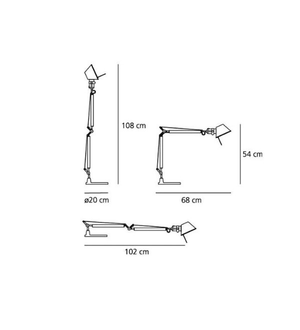 Настольная лампа Artemide Tolomeo Mini