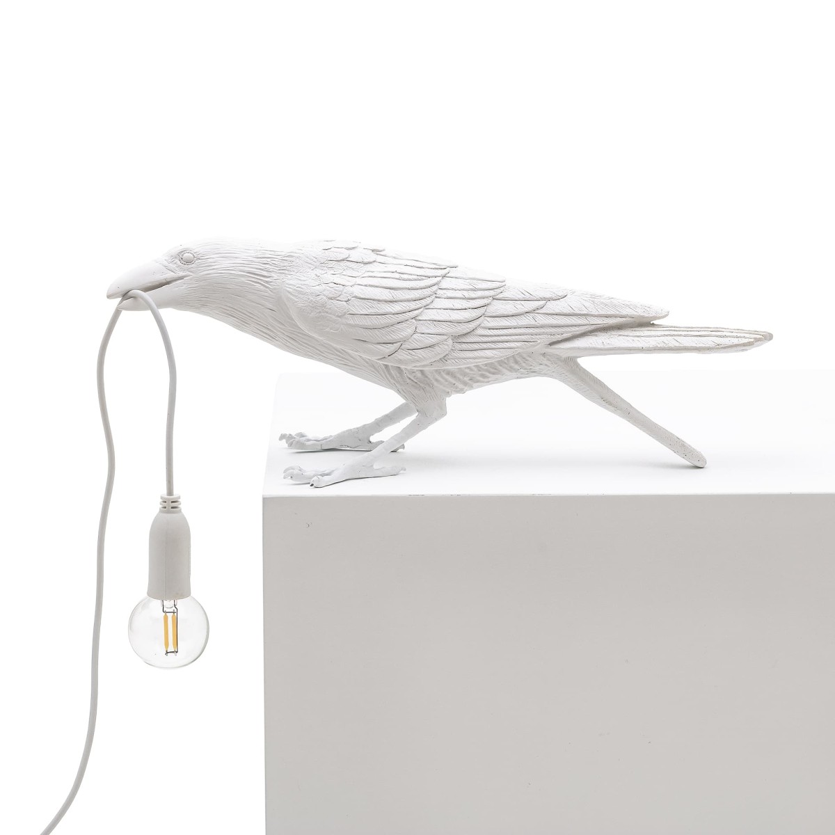 Настольная лампа Seletti Bird Playing White