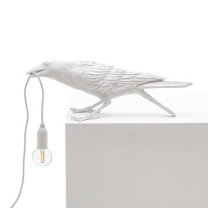 Настольная лампа Seletti Bird Playing White