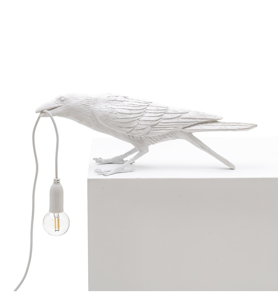 Настольная лампа Seletti Bird Playing White