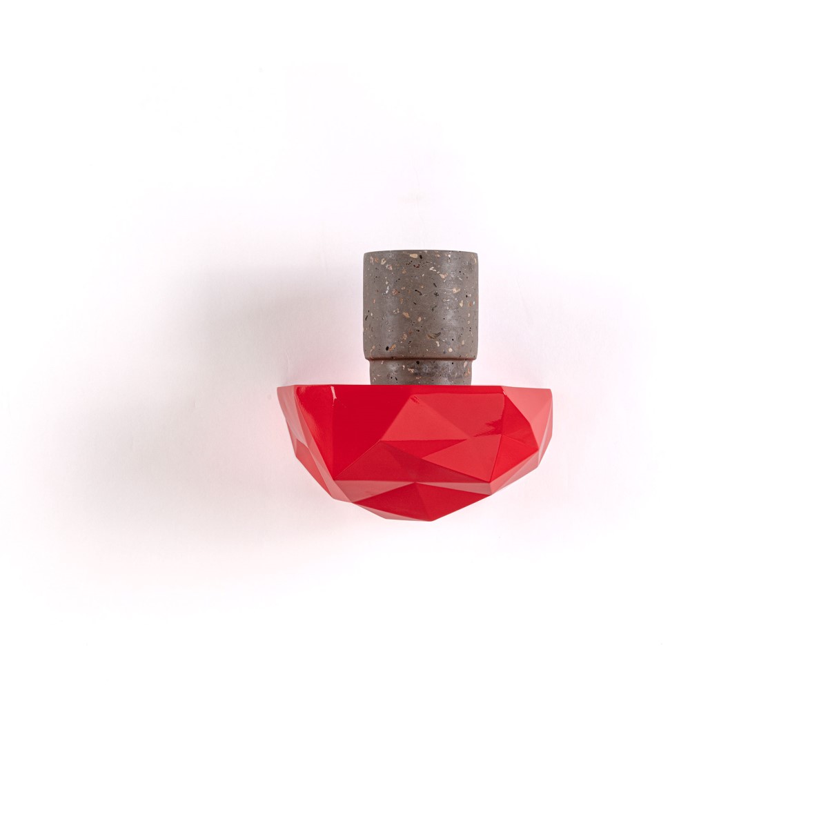 Полка Seletti Space Rock Small (красный)