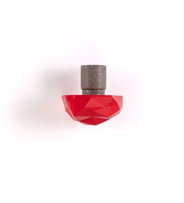 Полка Seletti Space Rock Small (красный)