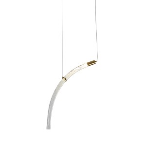 Подвесной светильник Delight Collection OD2412-1 gold/clear