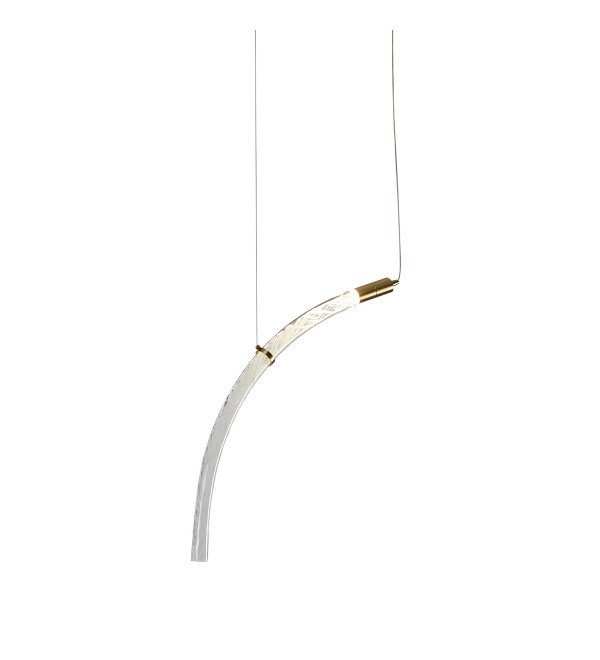 Подвесной светильник Delight Collection OD2412-1 gold/clear