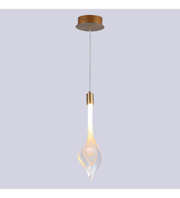 Подвесной светильник Delight Collection P98066-1 antique brass