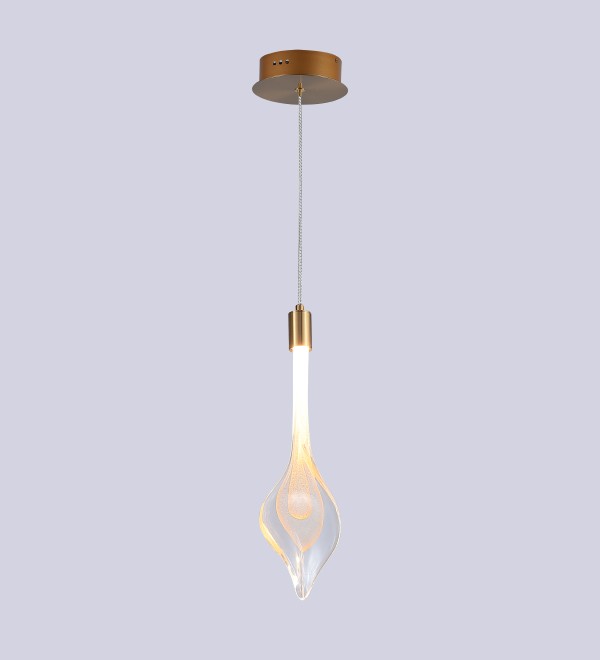 Подвесной светильник Delight Collection P98066-1 antique brass