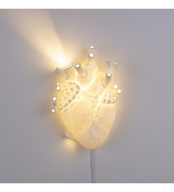 Настенный светильник Seletti Love in Bloom Heart Lamp