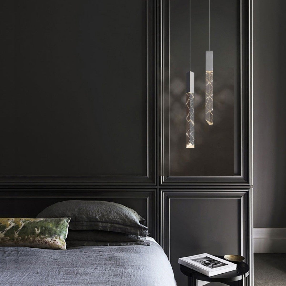 Подвесной светильник Delight Collection Trinity 1 chrome