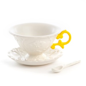 Чайная пара Seletti I-Wares I-Tea Yellow