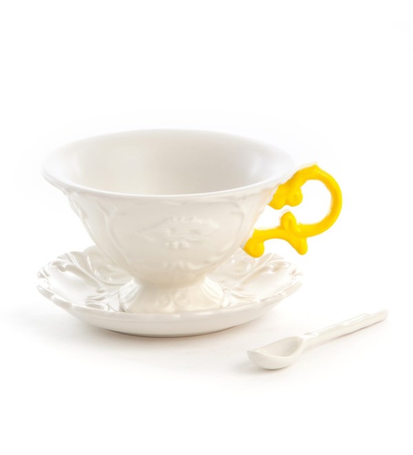 Чайная пара Seletti I-Wares I-Tea Yellow