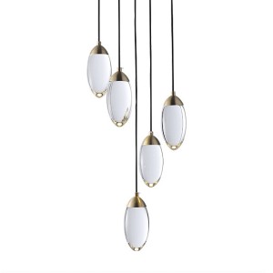Подвесной светильник Delight Collection Celestial MT8848-5H brass