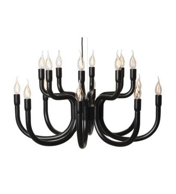 Люстра Karman Snoob 20 black