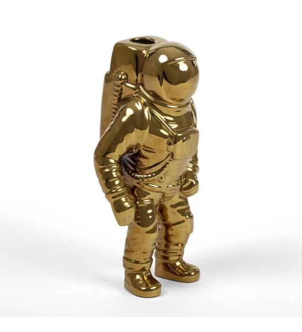 Ваза Seletti Cosmic Diner Starman Gold