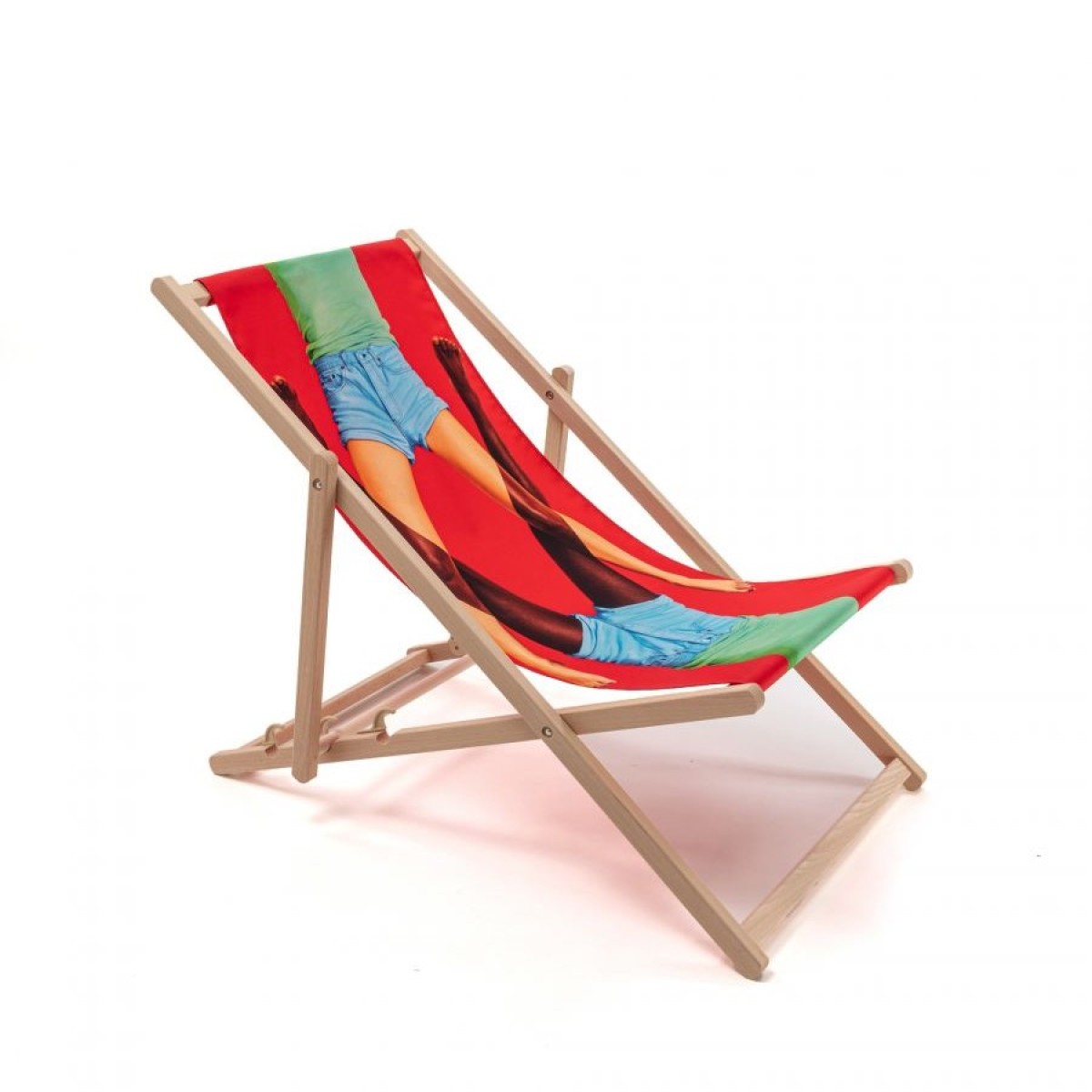 Шезлонг Seletti Toiletpaper Deckchair Scissors