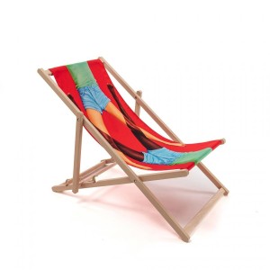 Шезлонг Seletti Toiletpaper Deckchair Scissors