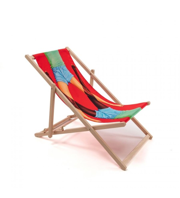 Шезлонг Seletti Toiletpaper Deckchair Scissors