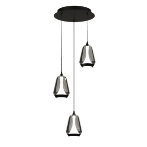 Подвесной светильник Delight Collection MD24001011-3A black/smoky