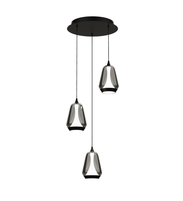 Подвесной светильник Delight Collection MD24001011-3A black/smoky