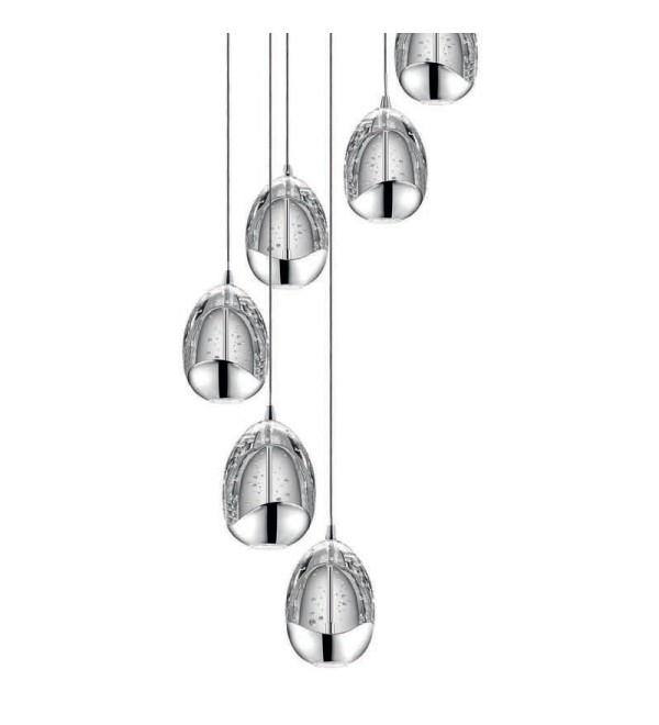 Подвесной светильник Delight Collection Terrene MD13003023-7A chrome