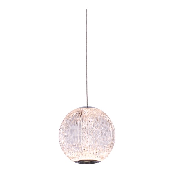 Подвесной светильник Delight Collection Elliot Diamante MD20001012-1A chrome
