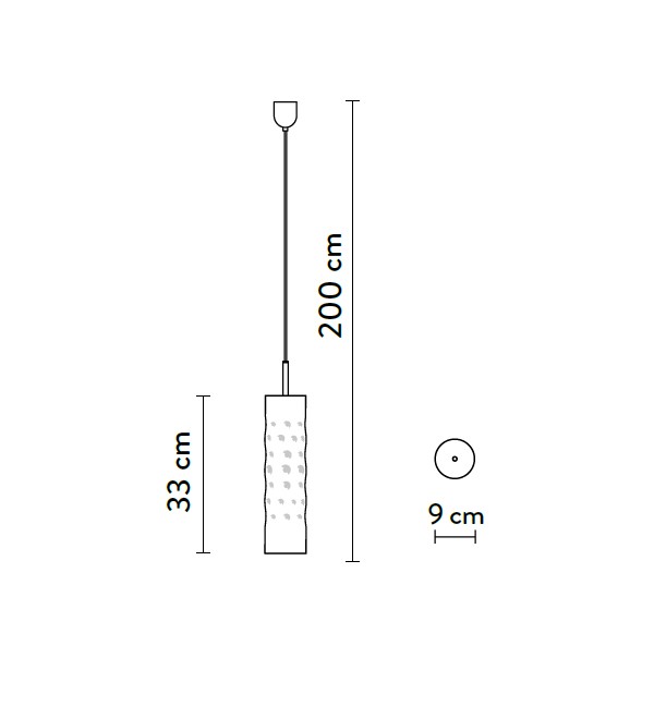 Подвесной светильник Slamp Dimple Single Silver