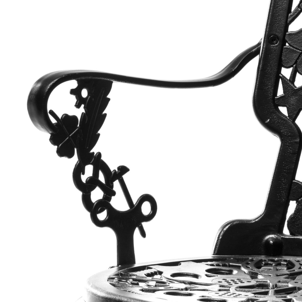 Стул Seletti Industry Collection Aluminium Black (черный)