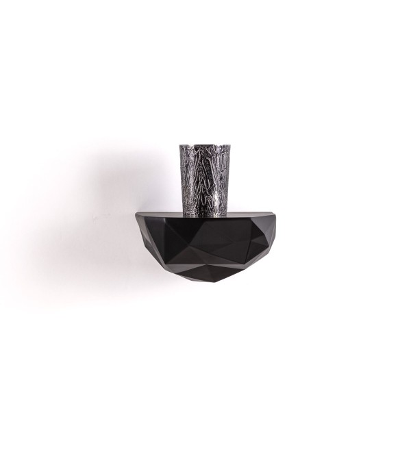 Полка Seletti Space Rock Small (черный)