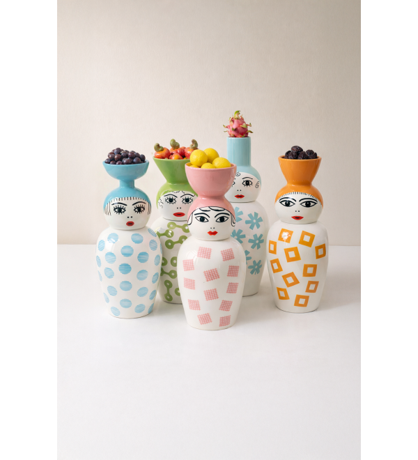 Ваза Seletti Canopie Pietra