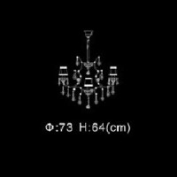 Люстра Illuminati Hugo MD09053-9B