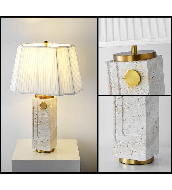 Настольная лампа Delight Collection Stone Table Lamp BRTL3296TR