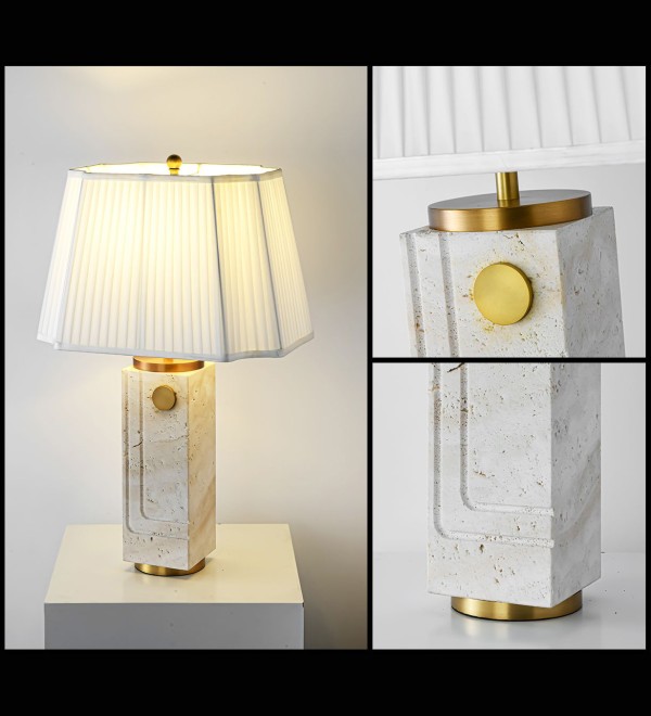 Настольная лампа Delight Collection Stone Table Lamp BRTL3296TR