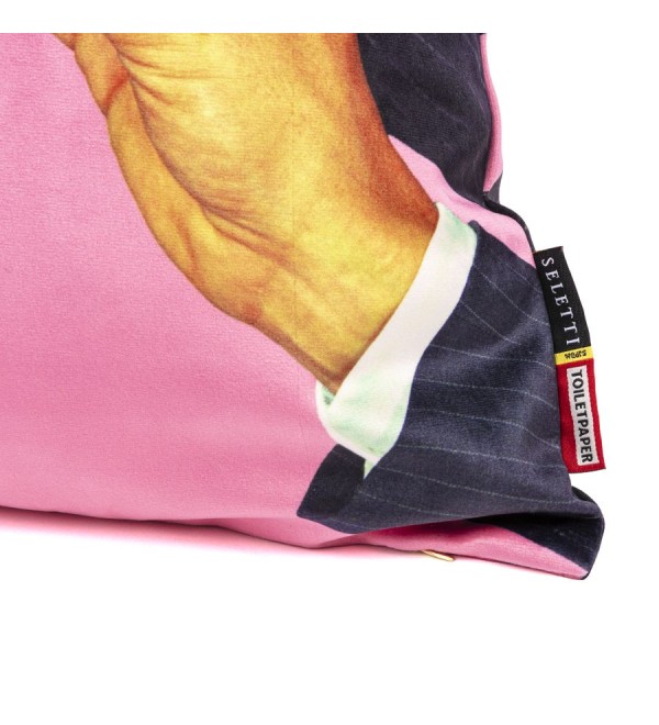Подушка Seletti Toiletpaper Cushion Pink Lipstick