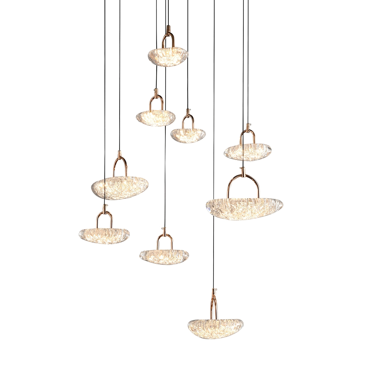 Подвесной светильник Delight Collection MT9125-9H french gold