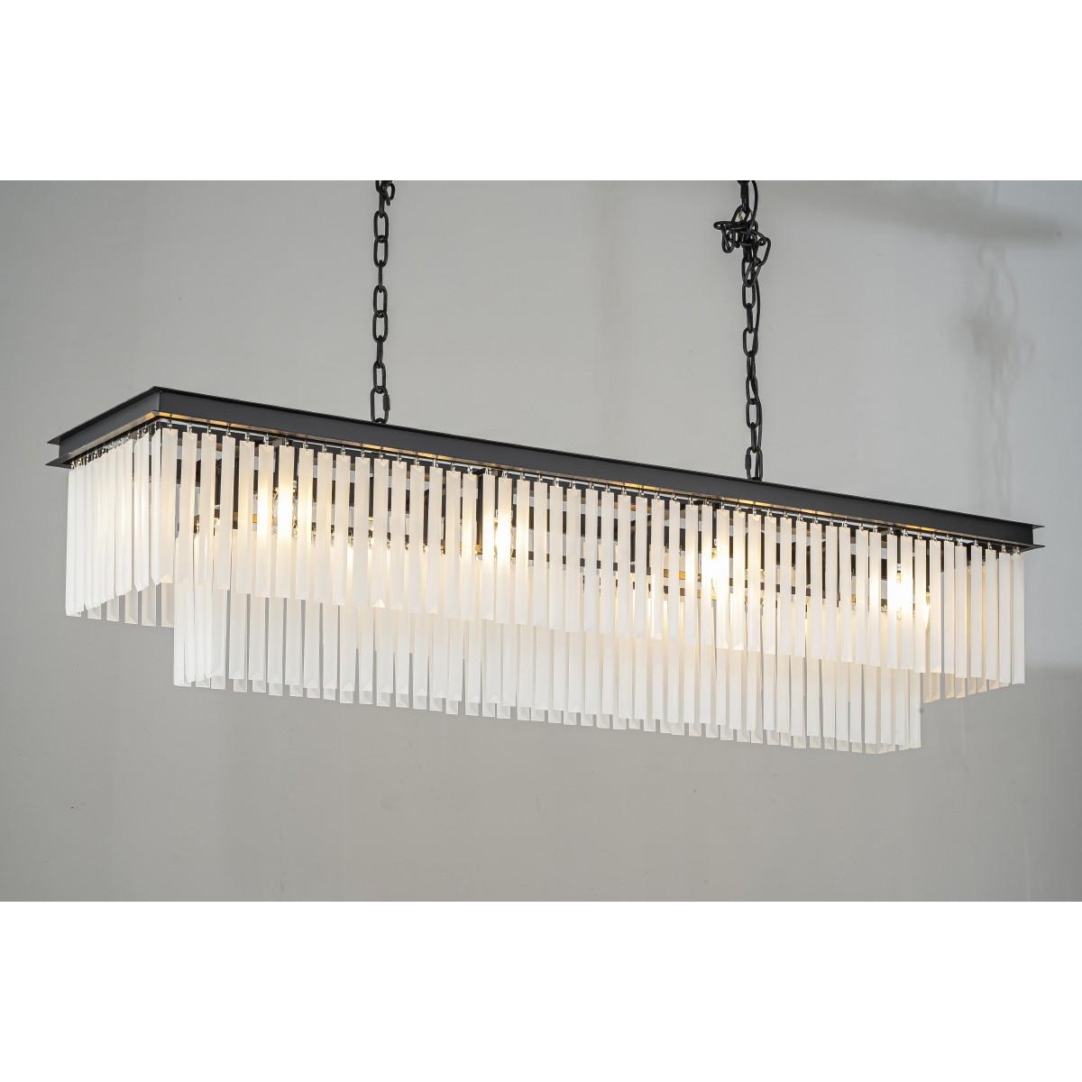 Люстра Delight Collection Odeon 12C/P black/frost